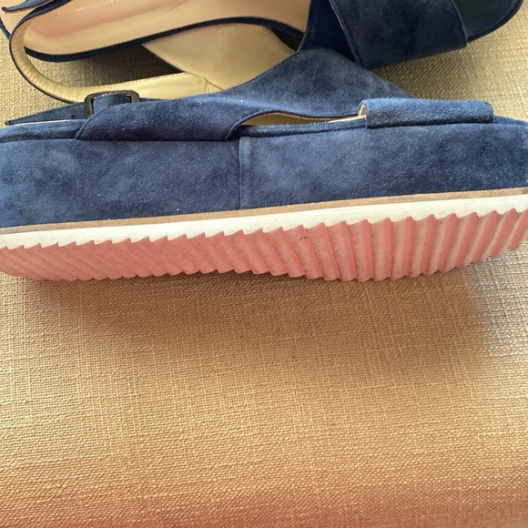 Cordani Kaylee Blue Criss-cross platform sandals size 41 - Picture 6 of 8